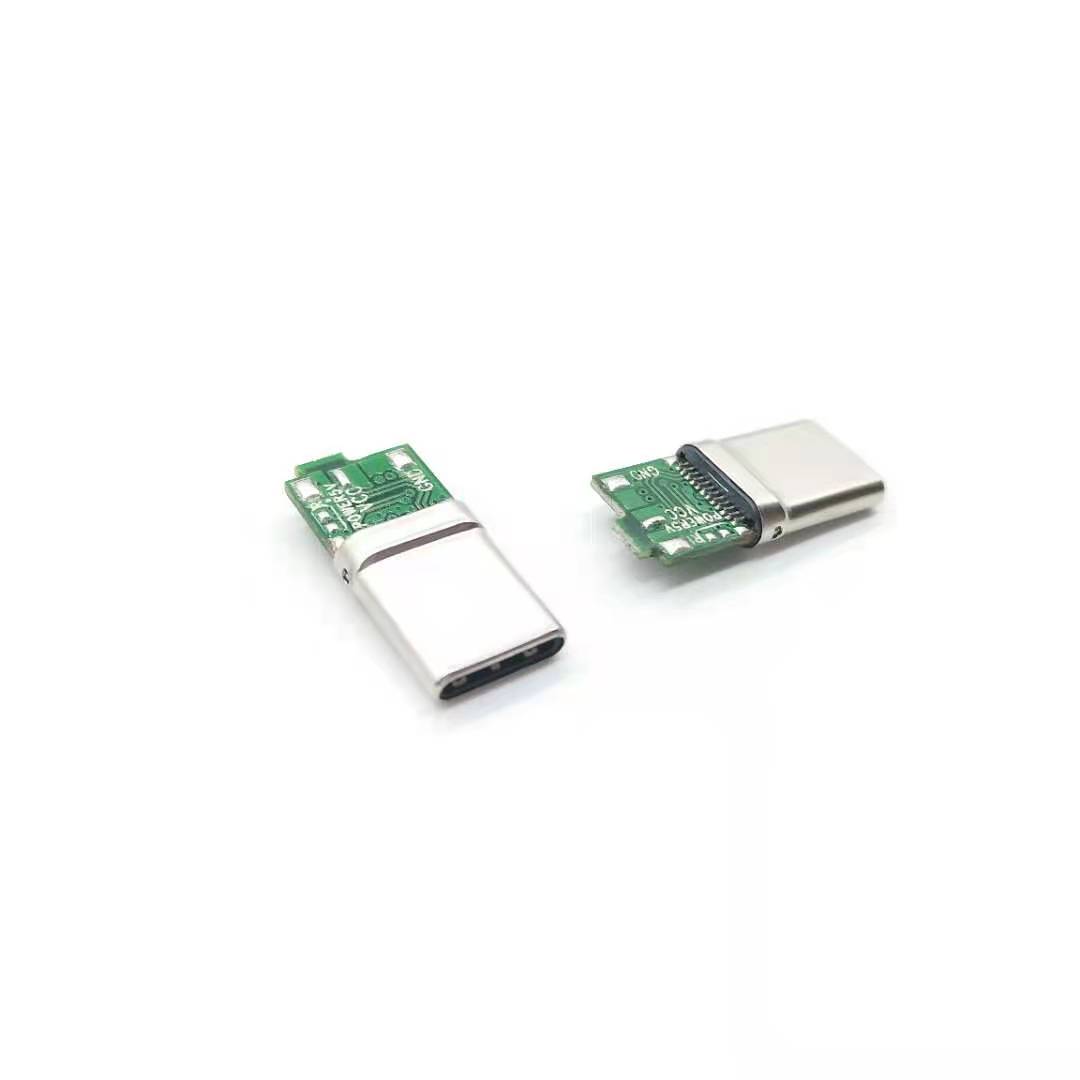 USB-Type-CM/夹板0.8/行车记录仪定制款//弯端/12卡勾 黑LCP/外壳不锈钢镀镍/磷铜C5191/端子镀金2u/盘装