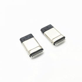 USB-Type-CM/夹板0.2拉伸款/弯端/带后塞