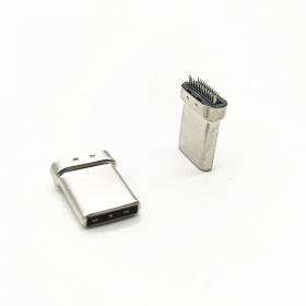 USB-Type-CM/夹板1.0拉伸款/L11.00/直端卡点尾部短款2.25mm